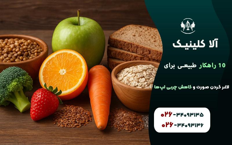 افزایش مصرف فیبر؛ کلید سیری و سلامت گوارش برای کاهش چربی صورت